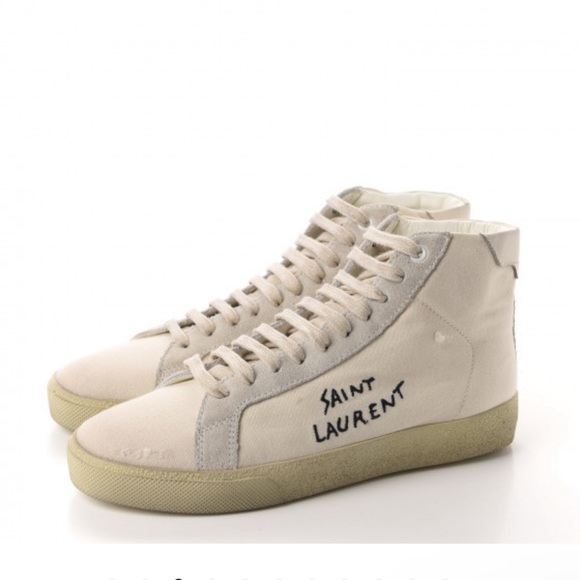 Saint Laurent high top sneaker - Picture 3 of 8